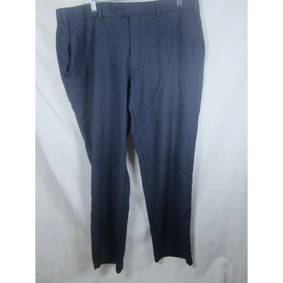 Lauren Ralph Lauren Dress Pants Men's 36x30 Navy Blue RN 90736 - Picture 1 of 4